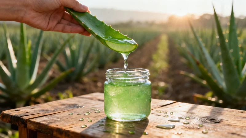 Aloe vera–based dermocosmetic strategy for xerosis